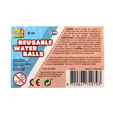 Jono Toys Refillable Waterballs, 6 ..