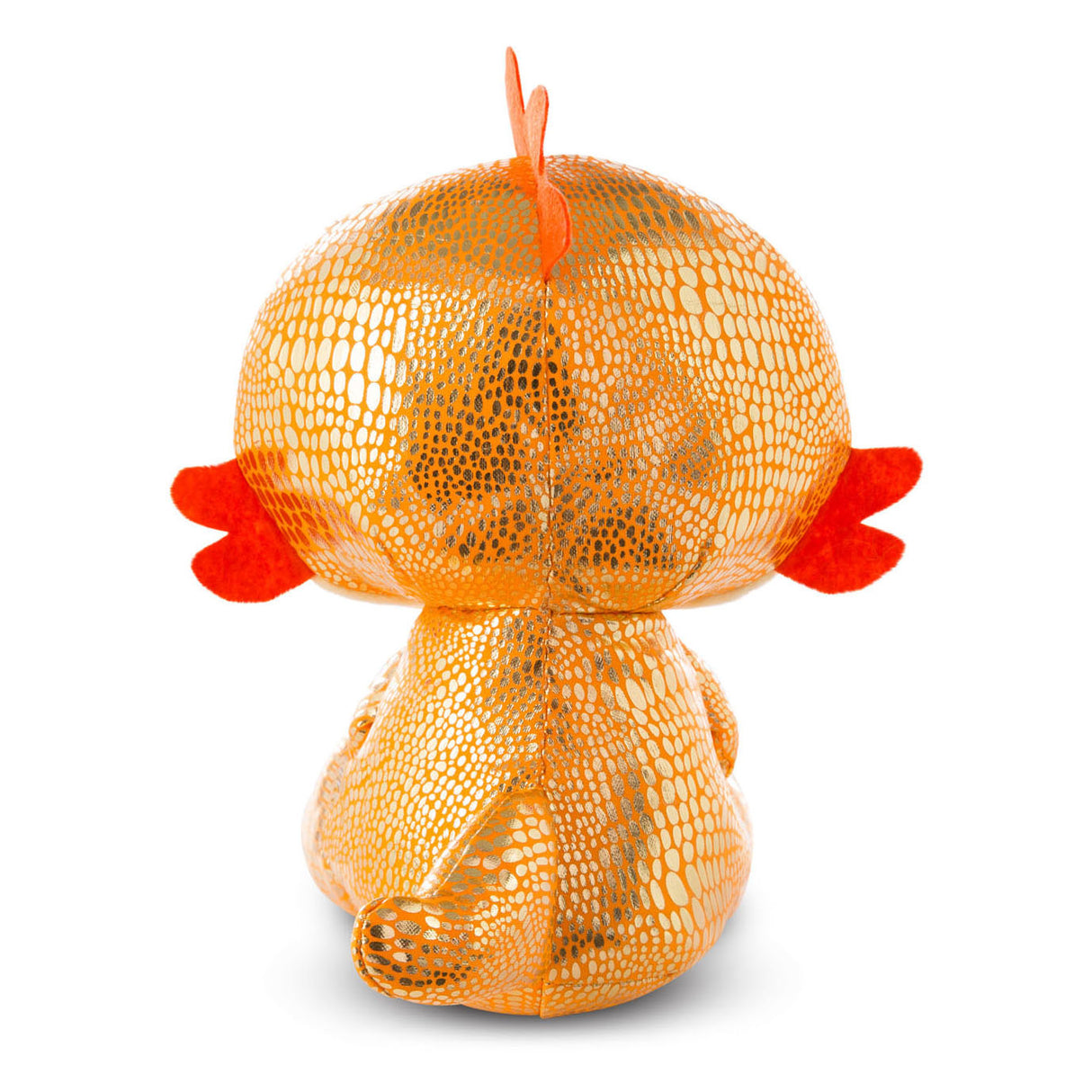 Nici glubschis plush cuddly toy dragon orange yo-yo, 15cm