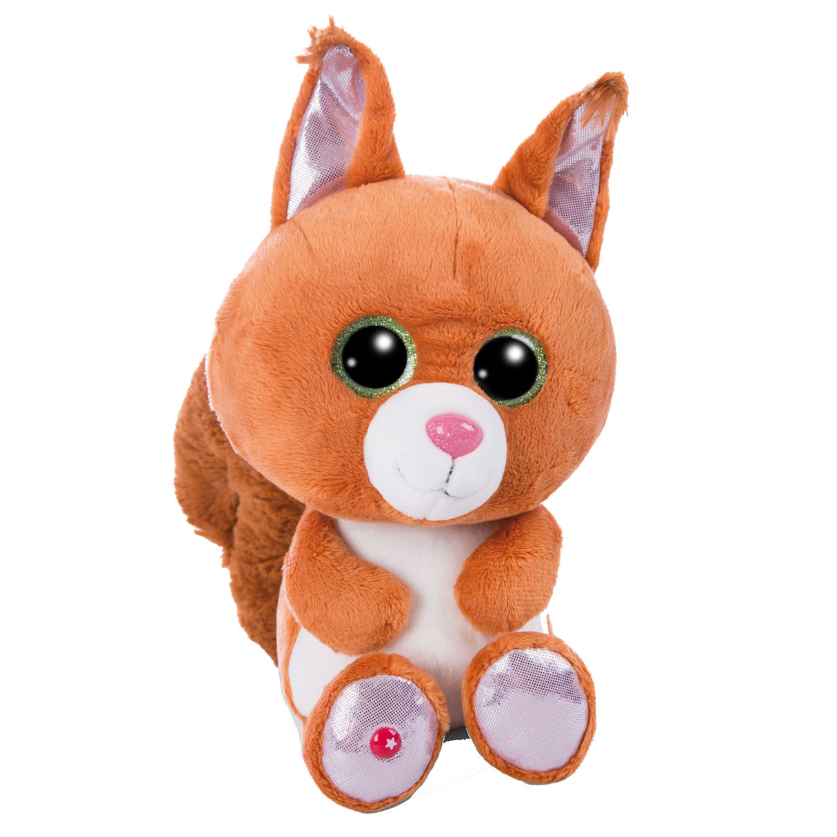 Nici Glubschis Pluchen Cuddle Squirrel Squibble, 25 cm