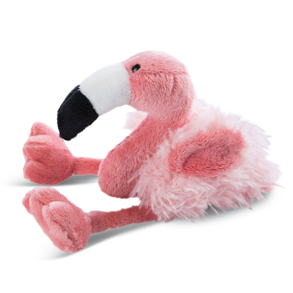 Nici Plys krammelegetøj Flamingo, 20 cm