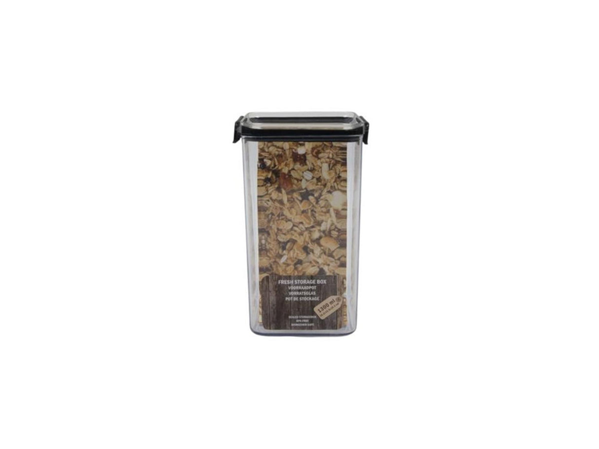 Køkkenværktøj opbevaringsbeholder 1300ml 10,2x10,5x18,2cm