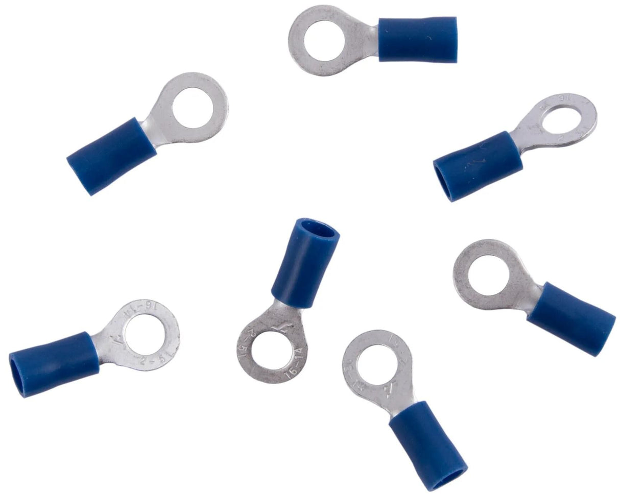 Dresselhaus ringkonnektor ringforbindelse, 4mm, blå delvist isoleret, 1,5-