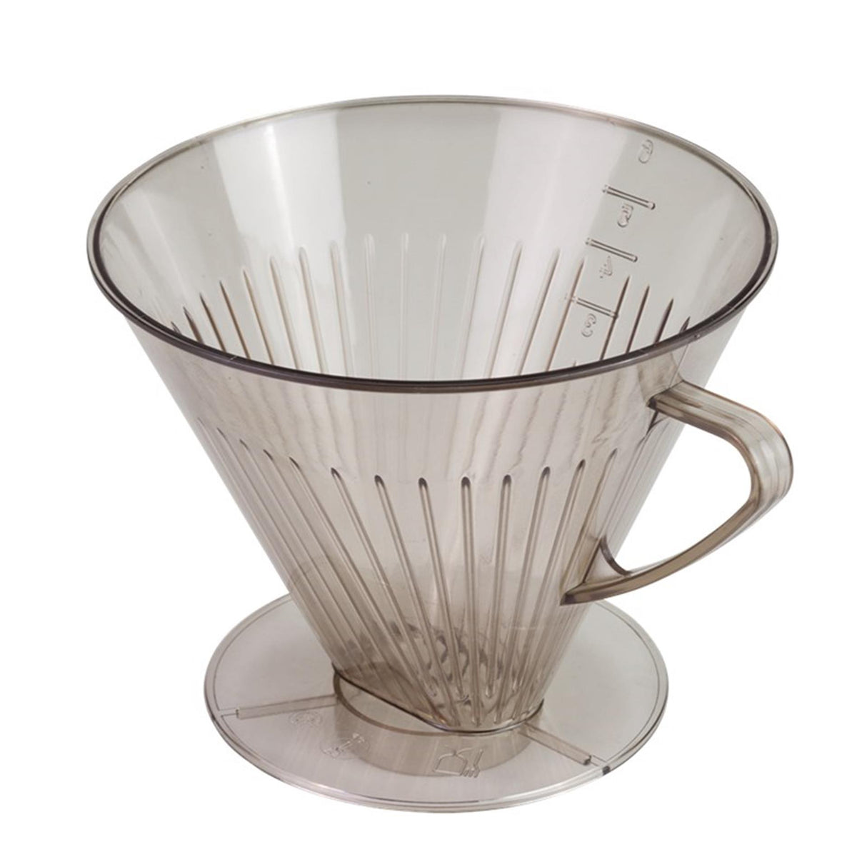 Metaltex kaffefilterbeslag nr. 6 store plastik med håndtag