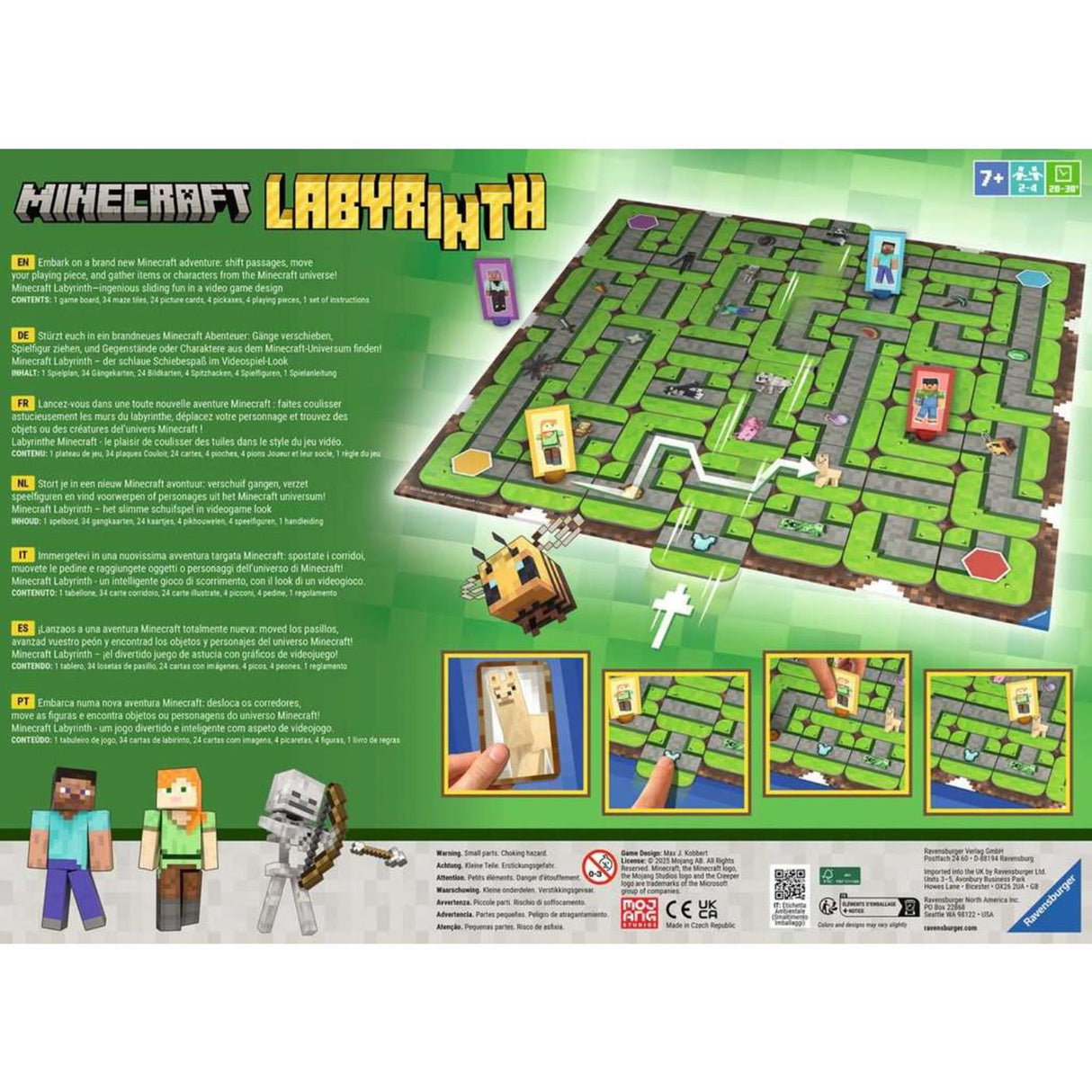 Ravensburger labyrint minecraft