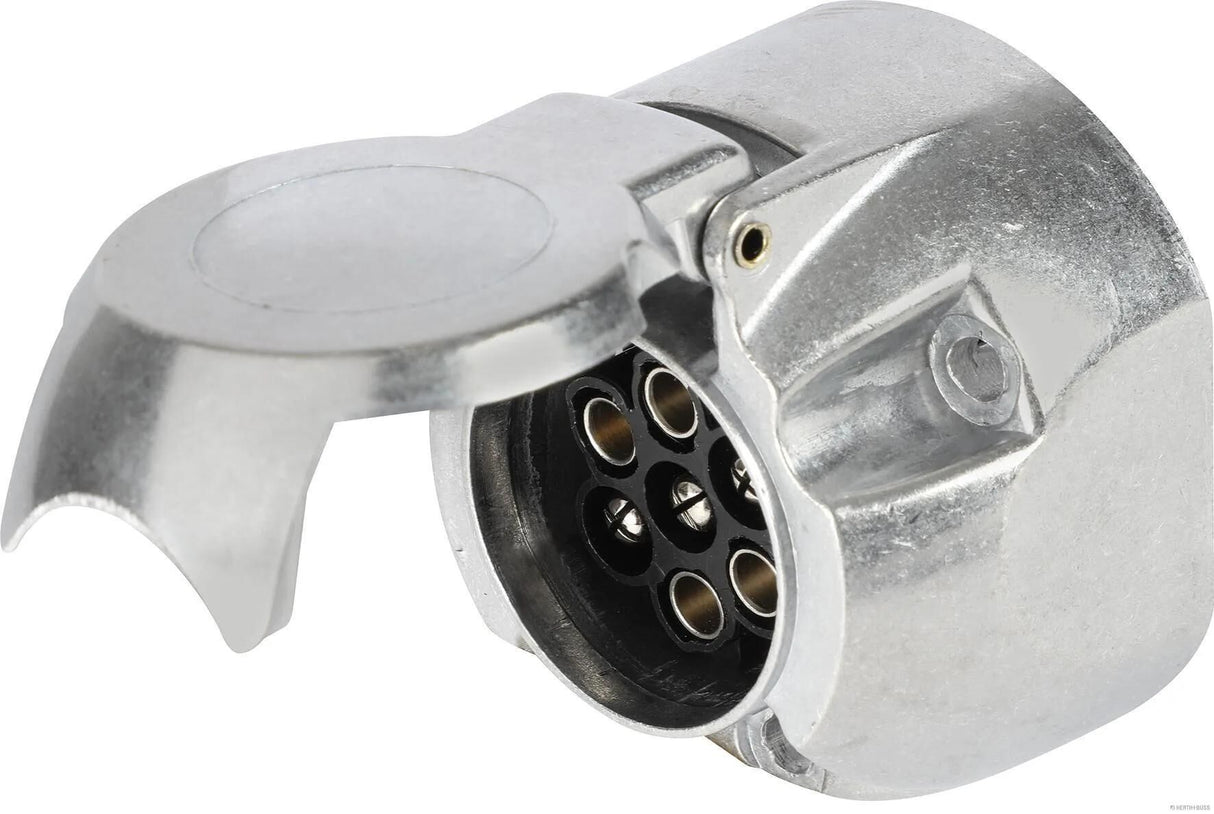 Herth+bus stikdåse 7-polet stikkontakt ved 12v 16 a (1,5 mm2)bel