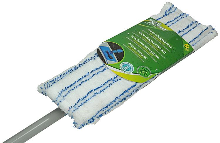 Starbright 1003938 - gulvvisker-app med teleskophåndtag og mikrofibercover | 6 stk