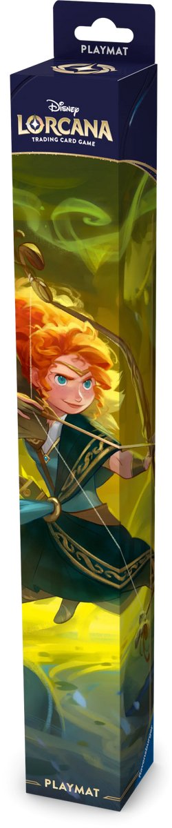 Disney lorcana : wilds unknown – playmat merida (begavet bueskytte) | sæt 12