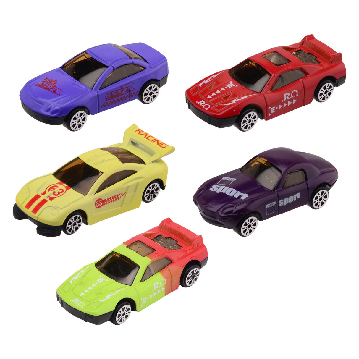 Johntoy farveskiftende die-cast racerbil