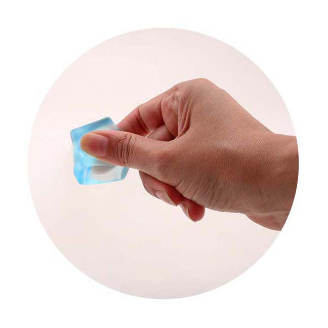 Johntoy anti-stress squeeze terninger, 12 stk.