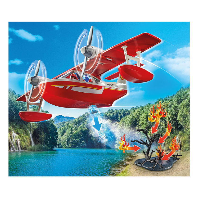 Playmobil Action Heroes Pejsfly med slukningsfunktion 71463