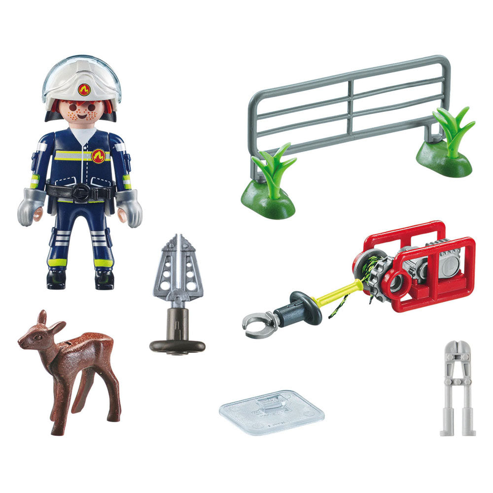 Playmobil Action Heroes Animal Protection Fire Brigade - 71467