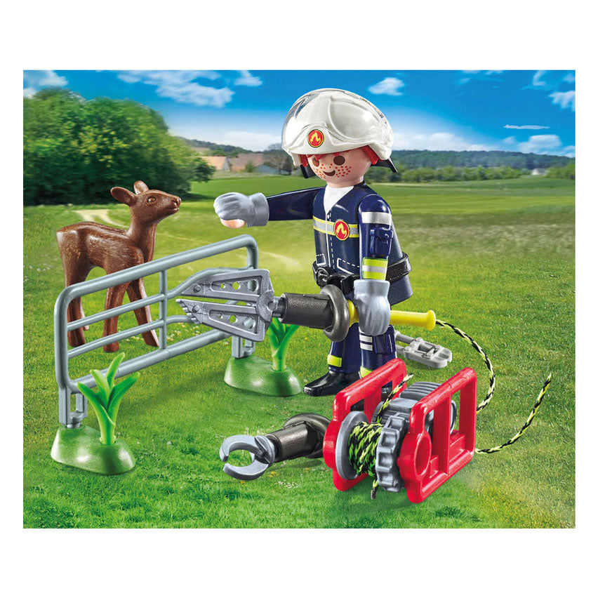 Playmobil Action Heroes Animal Protection Fire Brigade - 71467
