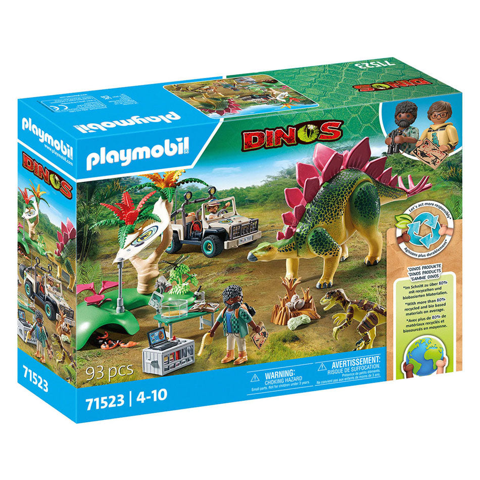 Playmobil dinos forskningsstation med dinosaurer - 71523