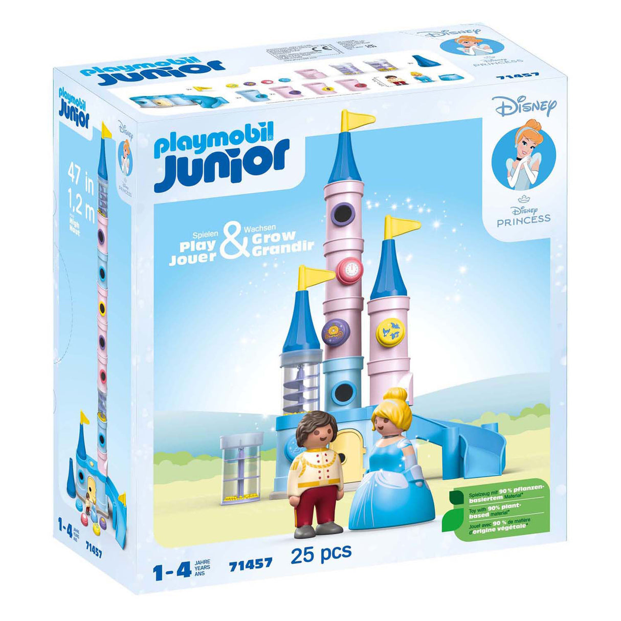 Playmobil junior disney askepots slot - 71457