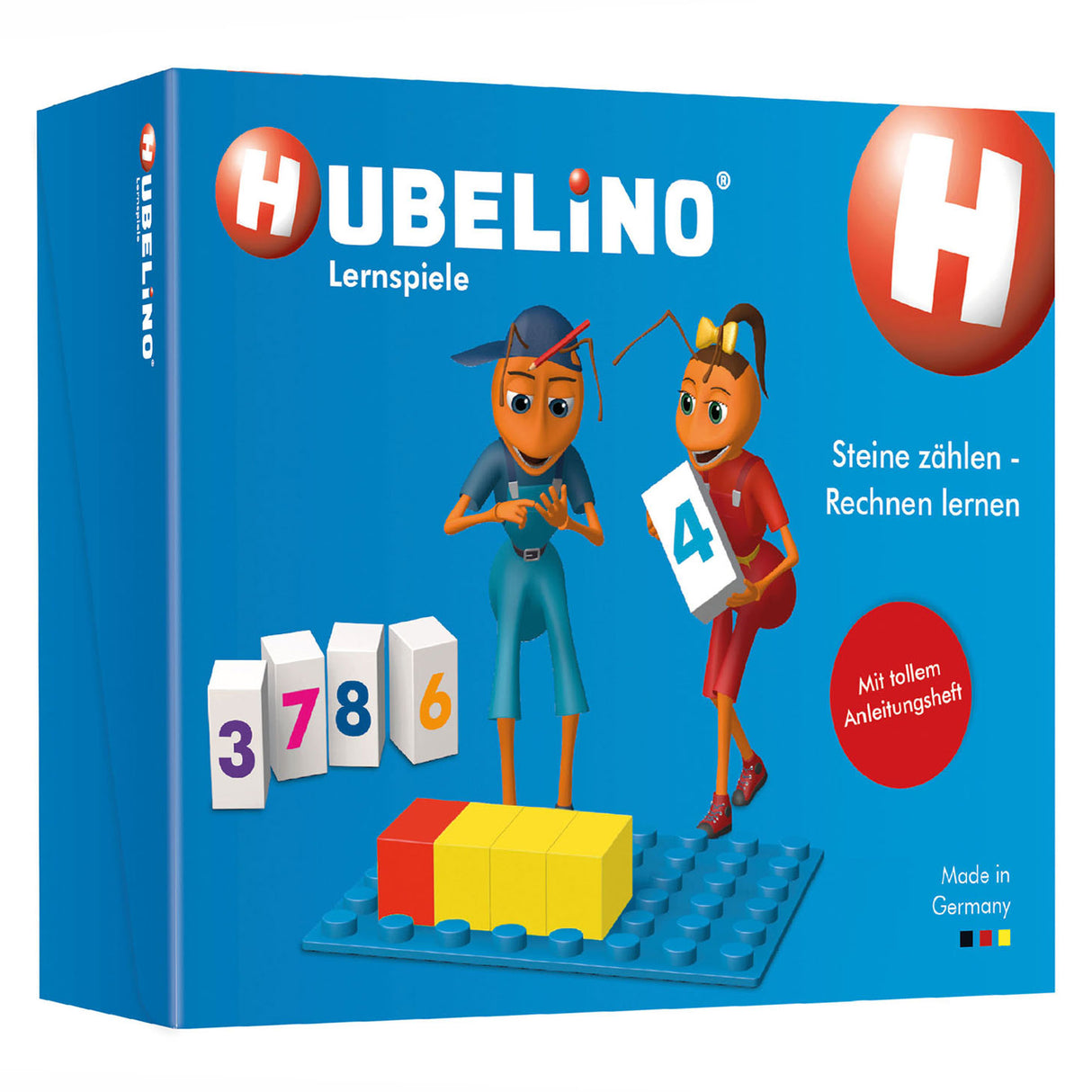 Hubelino -tælling og bereg læringsblokke, 120dlg.