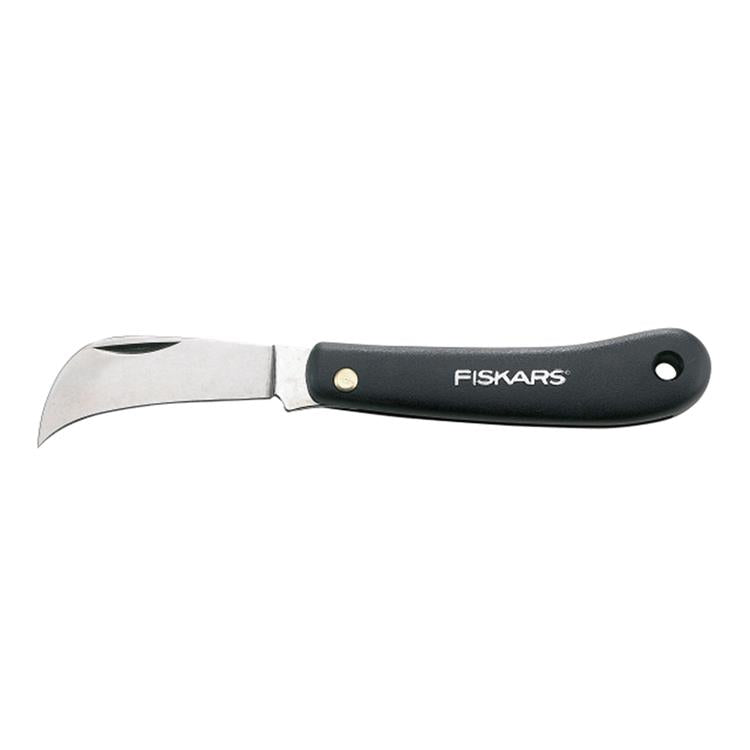 Fiskars havekniv - k62 blomsterkniv - klinge i rustfrit stål - lommekniv - udendørs kniv