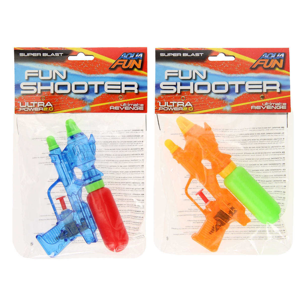 Johntoy aqua sjov vandpistol sjov skydespil â± 18cm