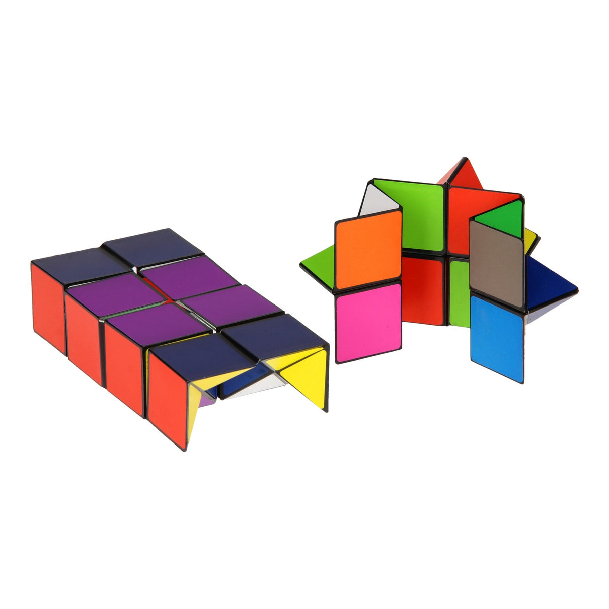Johntoy magic cube foldbar, 2 stk.