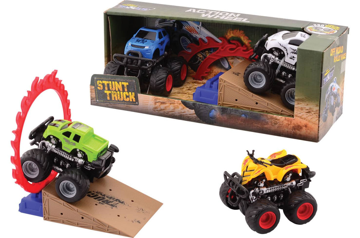 Cilgro johntoy off road 2 stuntracere i æske