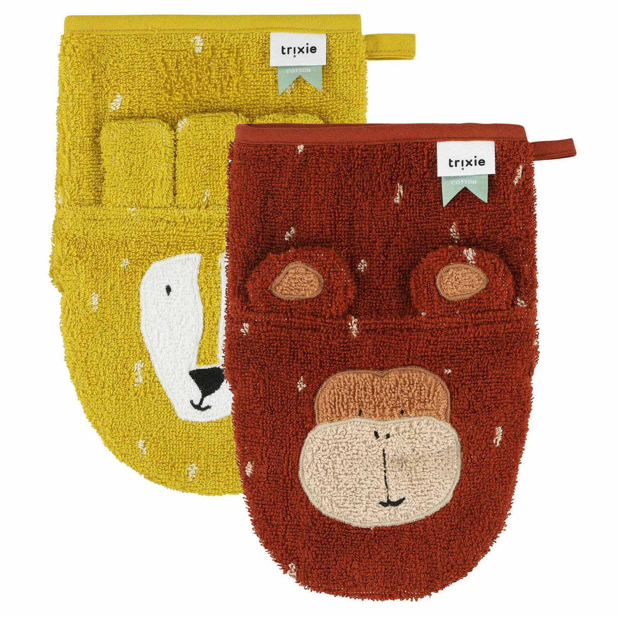Trixie Washcloths Mr. Lion og Mr. Monkey, 2 ..