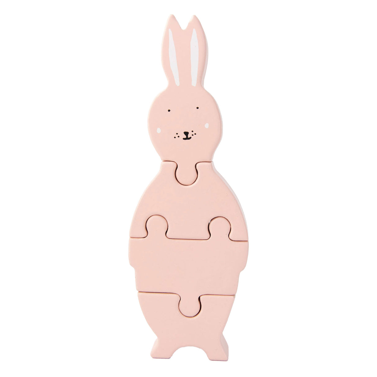 Trixie Wood Animal Tidligere puslespil fru Rabbit, 4 ..