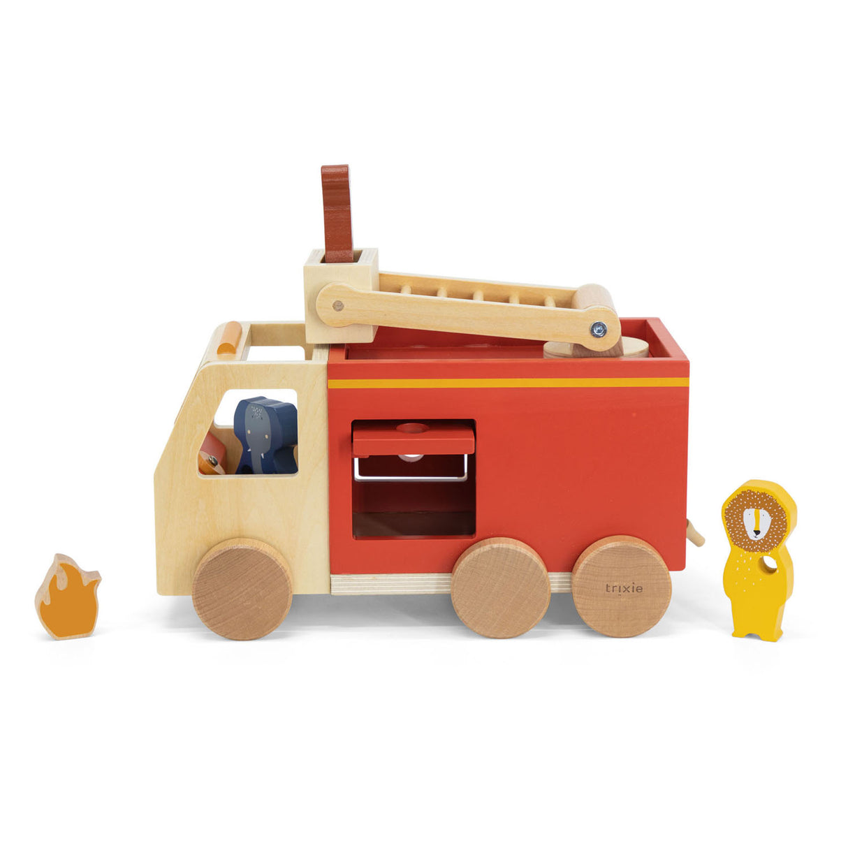 Trixie Houten Dieren Fire Truck