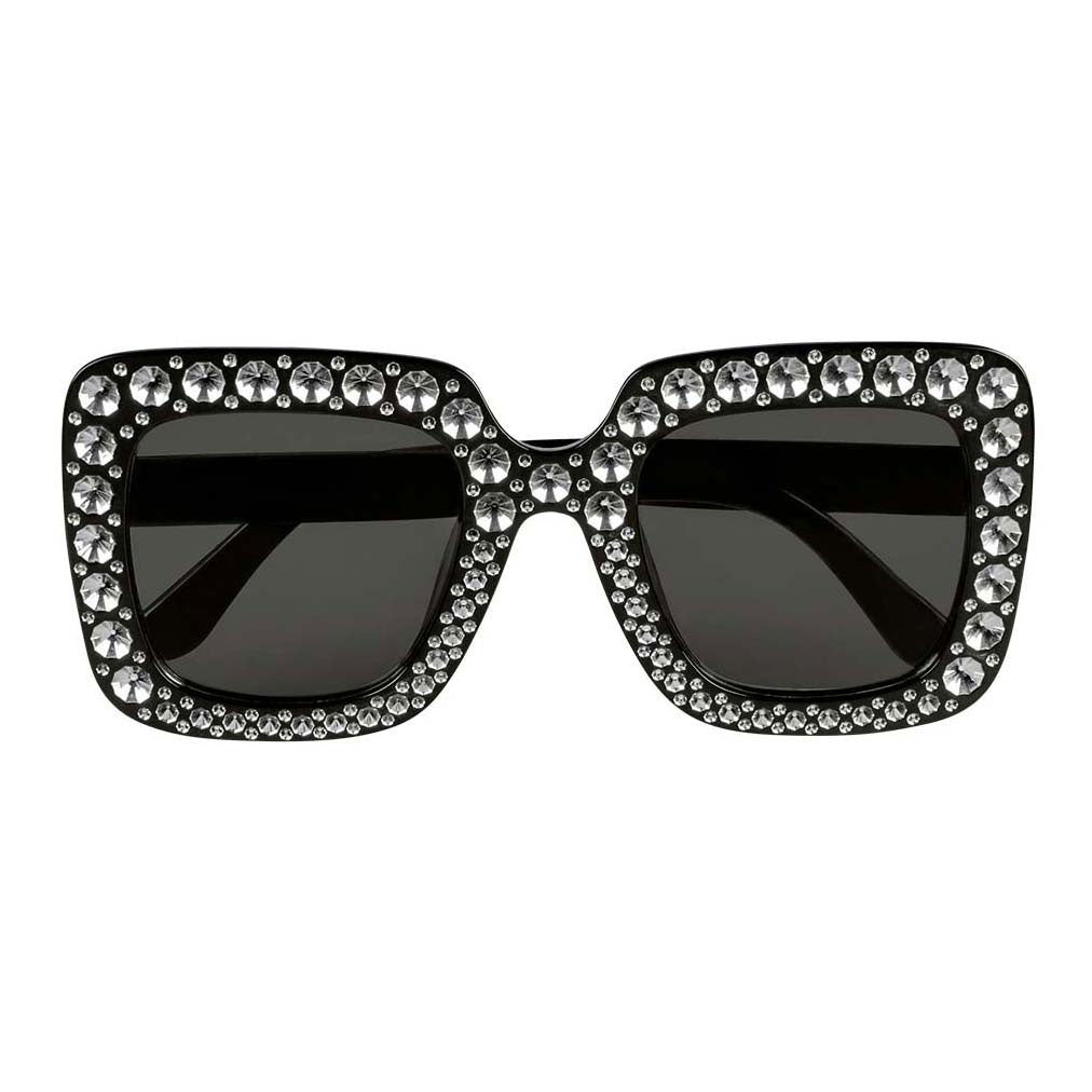 Boland festbriller bling bling sort