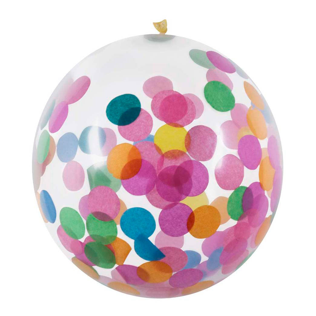 Boland konfetti balloner, 5 stk.