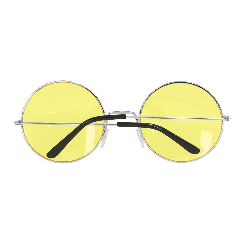 Boland festbriller hippie xl gul