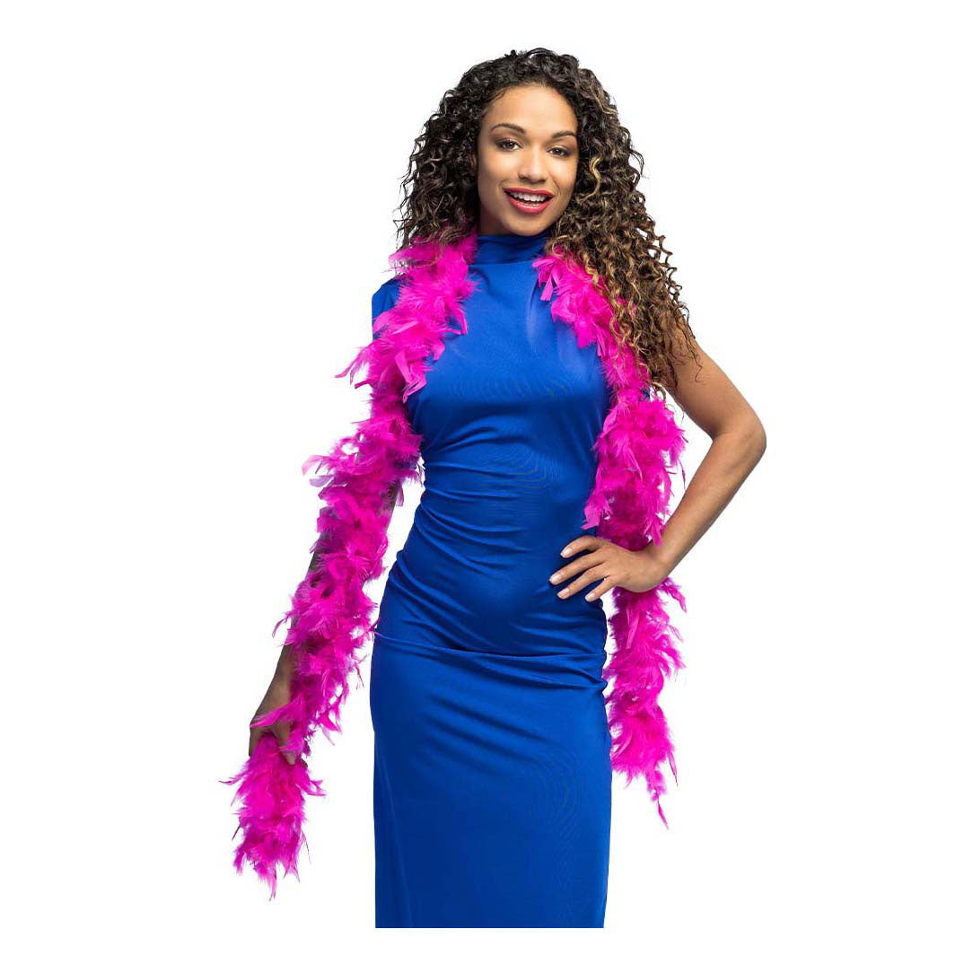 Boland boa fuchsia pink 180cm