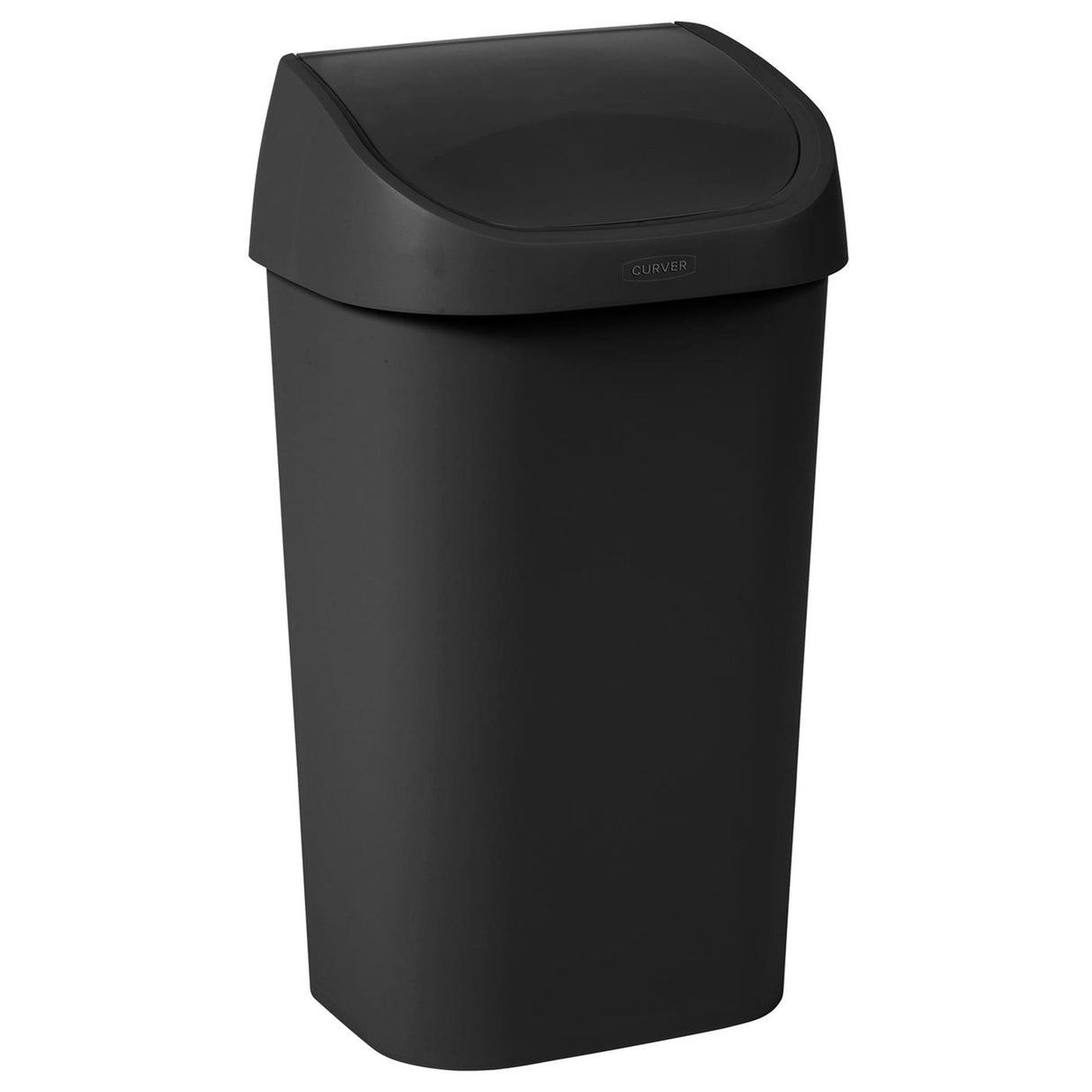 Curver mistral swing affaldsspand 50l sort 38,8x30,3x69cm (beholderens farve kan variere lidt)