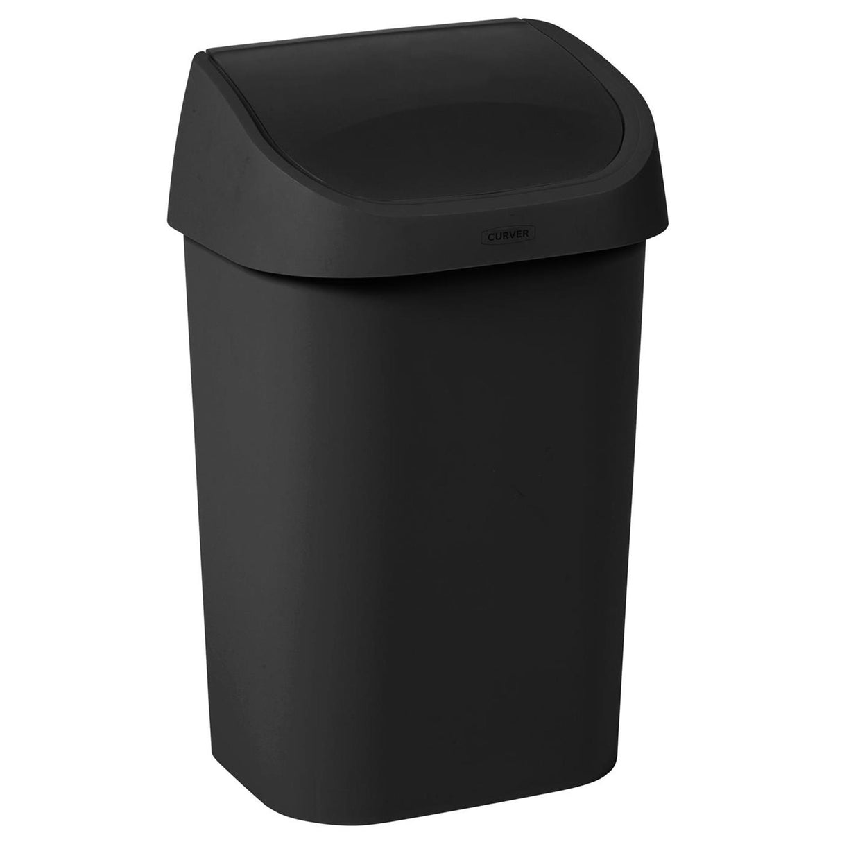 Curver mistral swing affaldsspand 25l sort 32,5x25,3x51,7cm