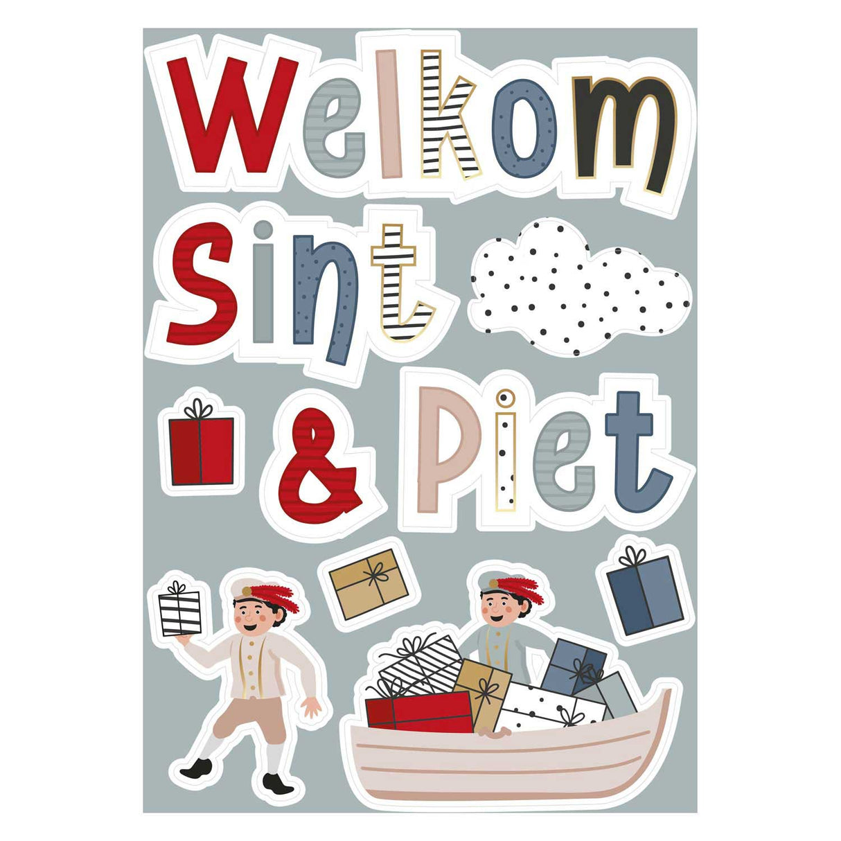 Haza hvidskæg vinduesklistermærker saint co.