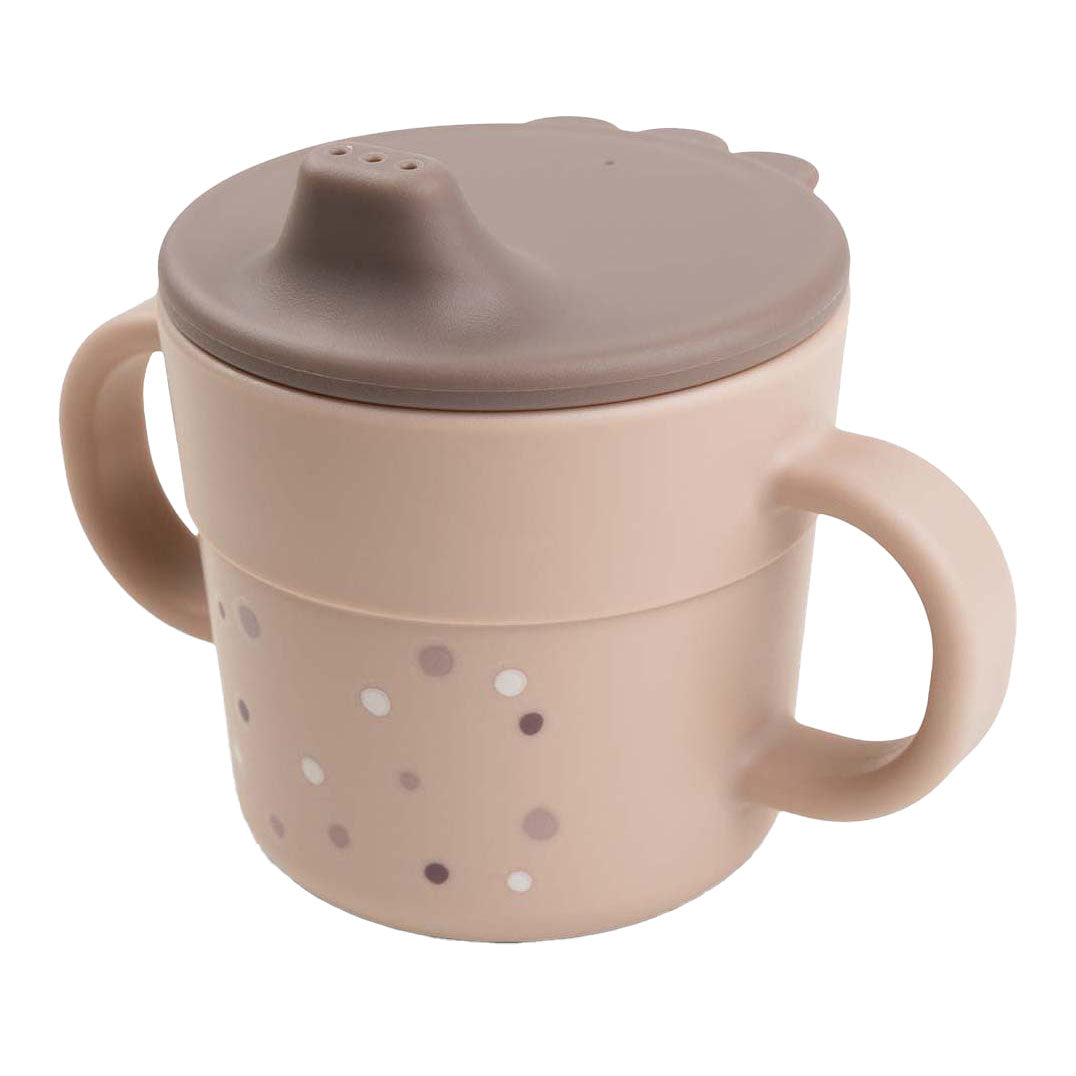 Udført af hjorte sippy kop muntre prikker pink, 215ml