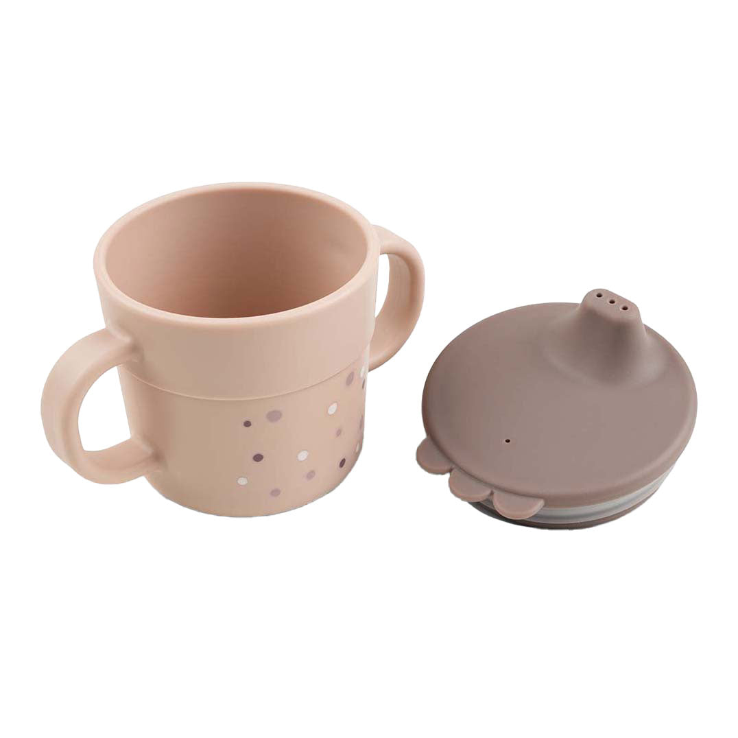 Udført af hjorte sippy kop muntre prikker pink, 215ml