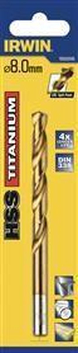 Irwin hss metalboremaskine 135° titanium 11mm - 10502600