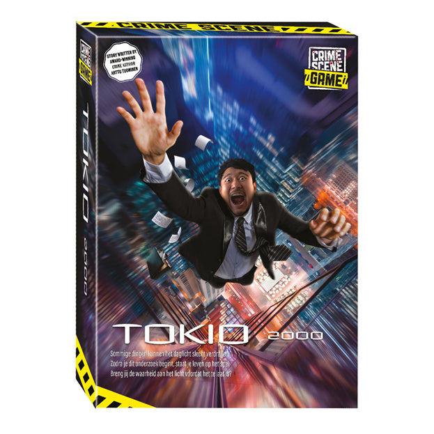 Taktisk gerningssted tokyo 2000 – brætspil – krimispil – komplekst bydrama i Japan – dybdegående efterforskning og deduktion – krimiserie – spilstormstudie – 1 eller flere spillere – fra 18 år