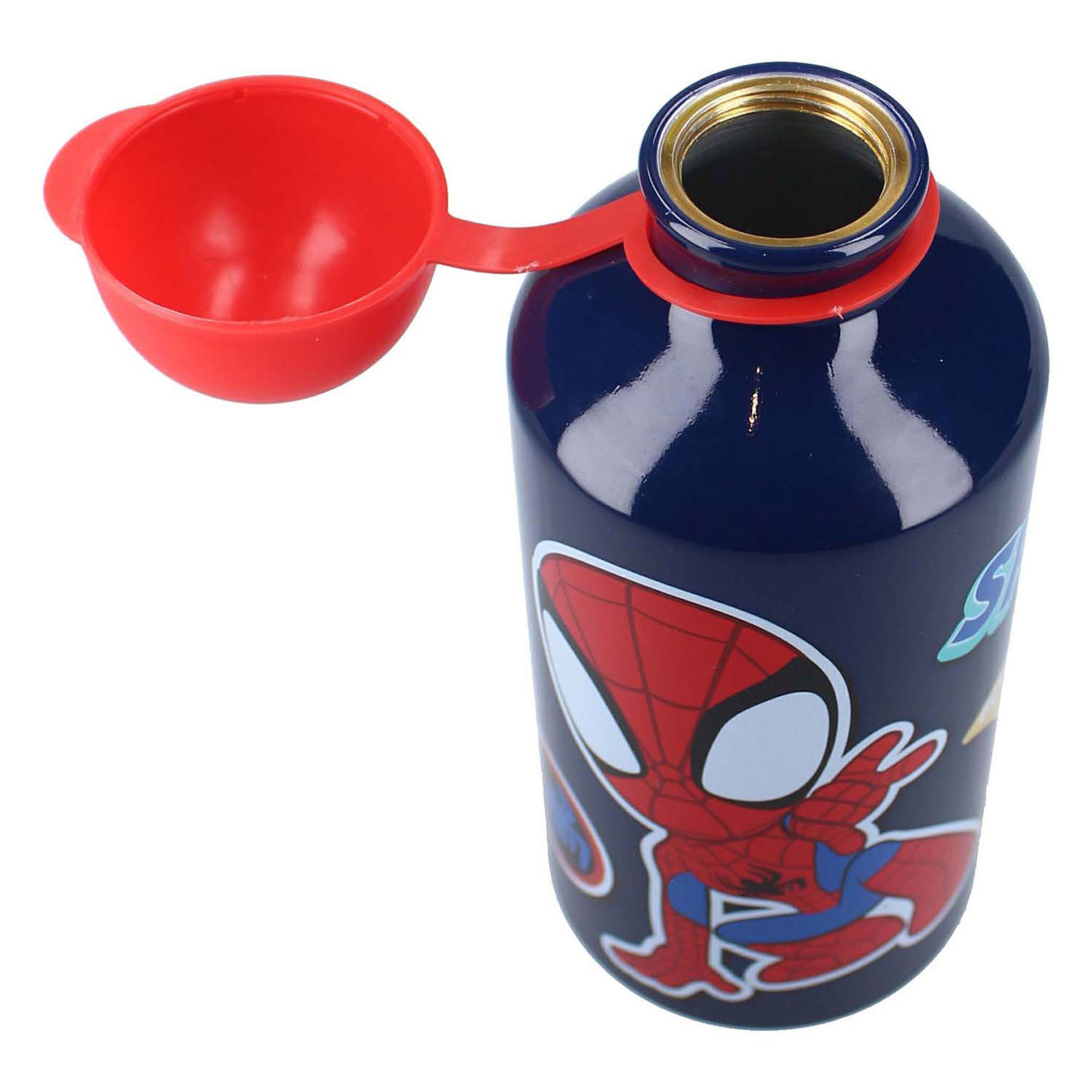 Vadobag spidey - skolekop og drikkedunk - blå - 500ml