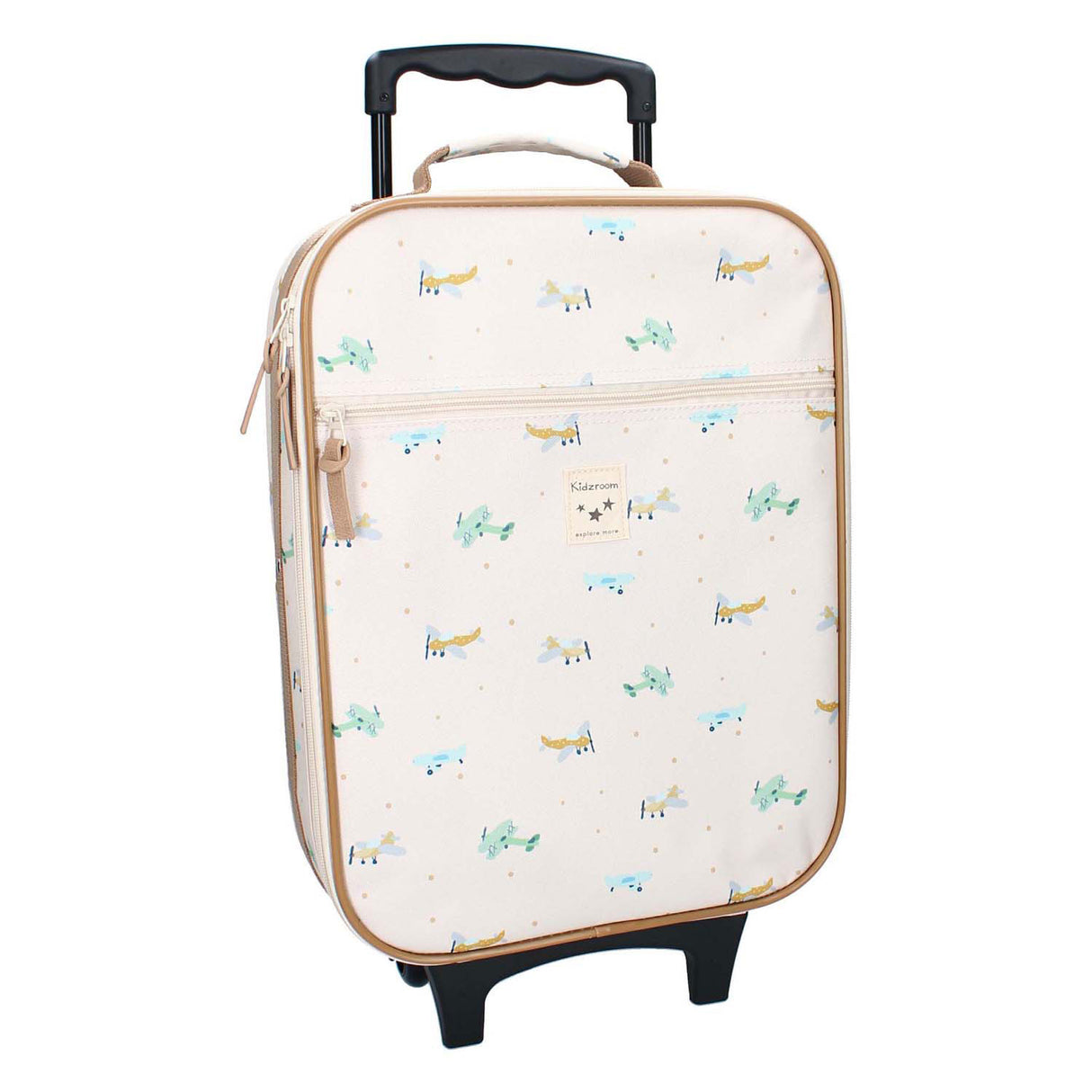 Kidzroom trolley kuffert small talk - flyvemaskiner