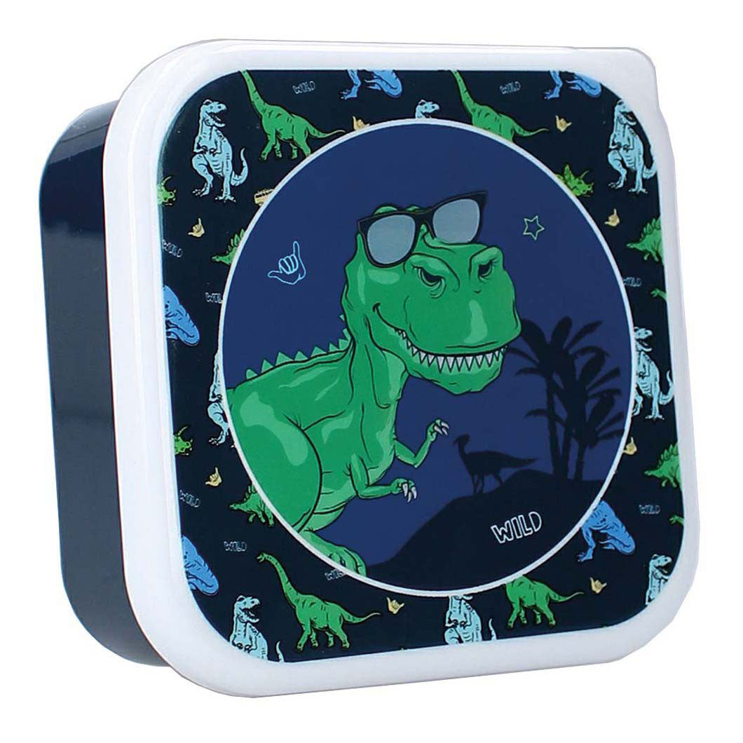 Vadobag prêt dino snackboks og frugtæske - 3i1
