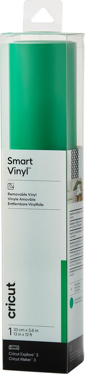 Cricut • smart vinyl aftagelig 360x33cm græsgrøn