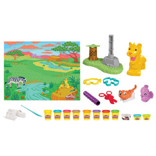Play-doh løve legesæt
