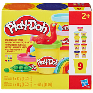 Playdoh 9-pack assorteret | 3 stk