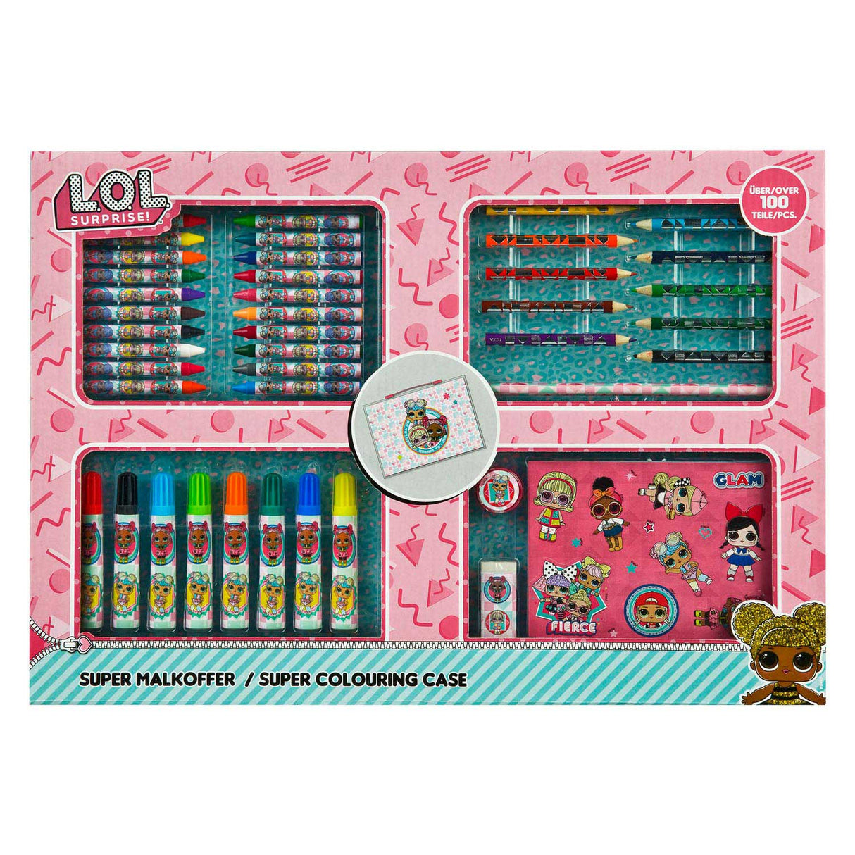 L.O.L. Overraskelse! Super Color Case, 100dlg.