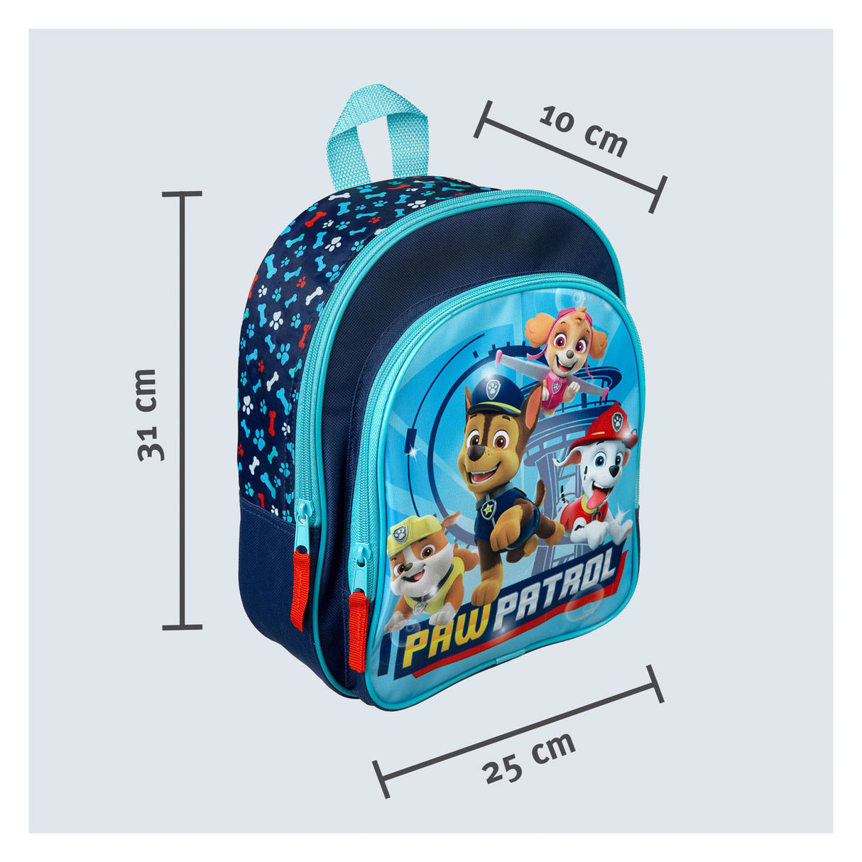 Undercover -rygsæk med Paw Patrol Front Pocket