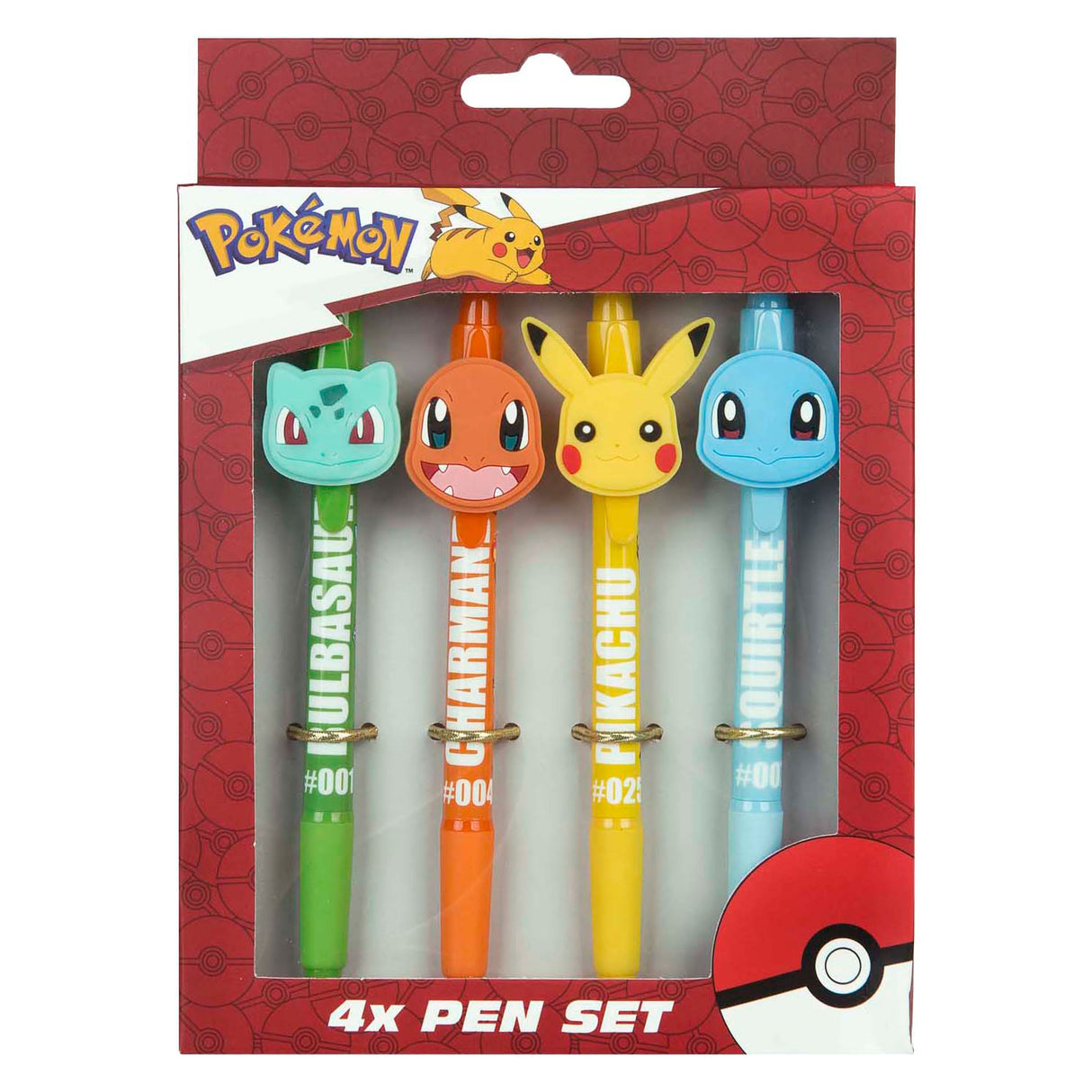Undercover sæt kuglepenne pokemon - 4 stk.