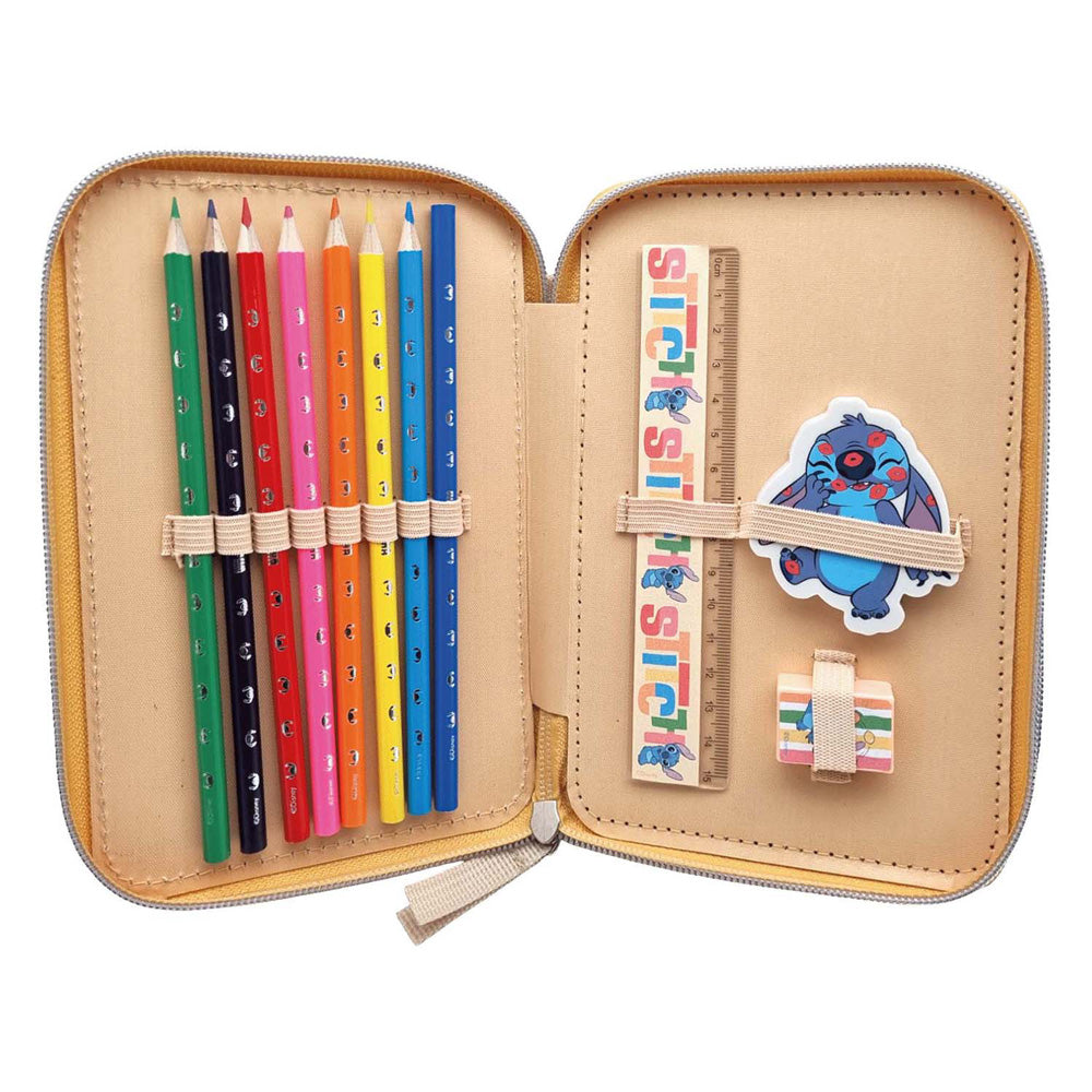 Disney Stitch 2-pak fyldt etui