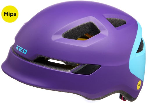 Cykelhjelm Pop Mips - lille (48-52 cm) - lilla himmel