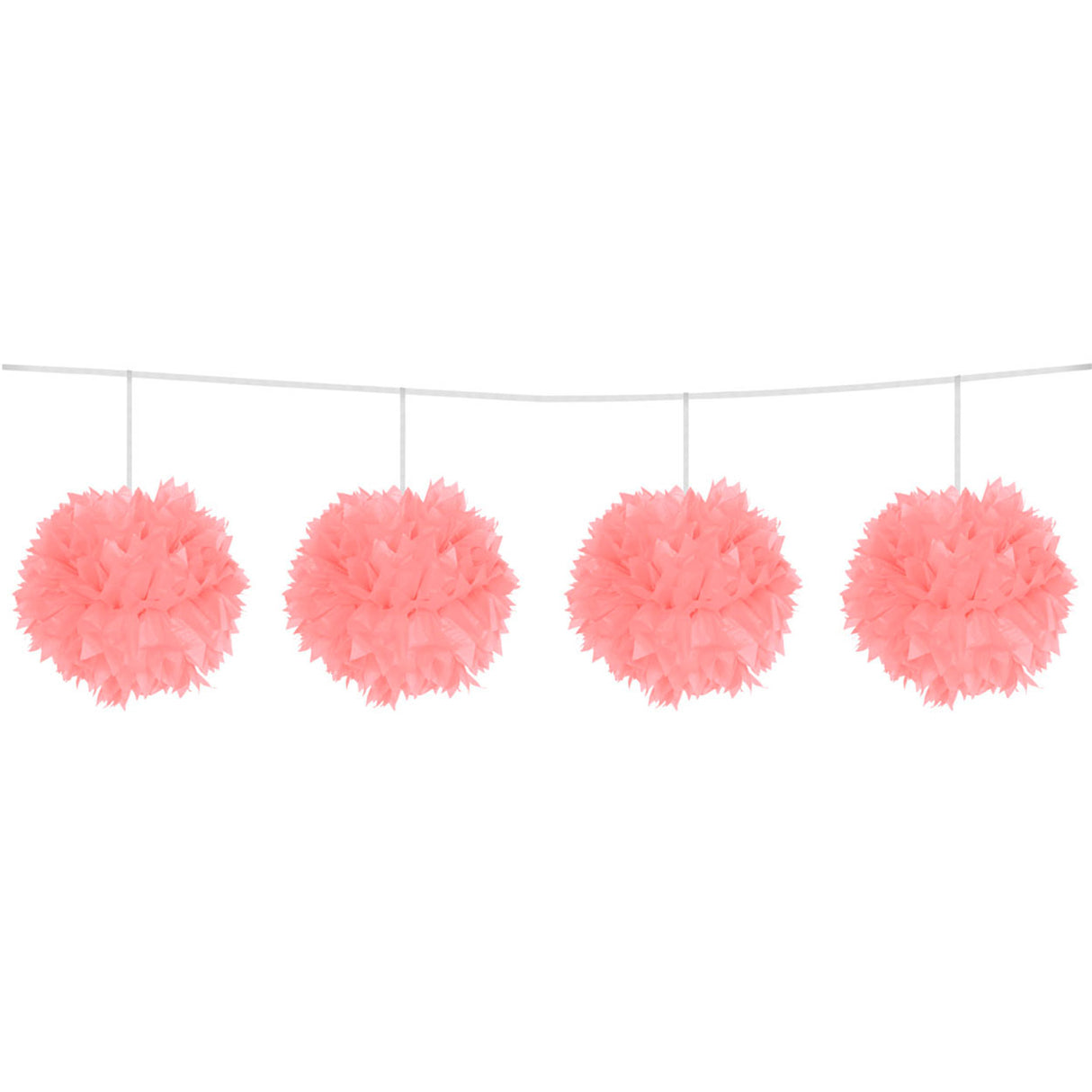 Folat bv pink pompom guirlande