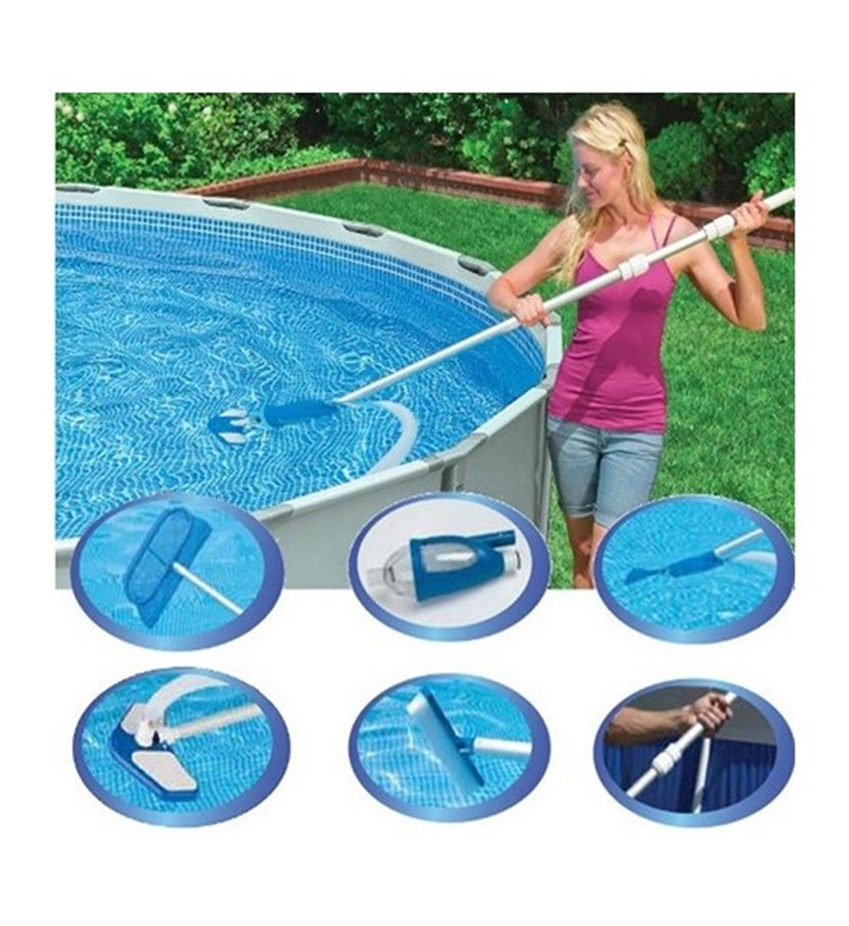 Intex deluxe vedligeholdelsessæt